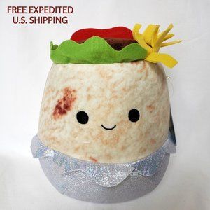 SQUISHMALLOWS Bernardo The Burrito Large 9" NEW